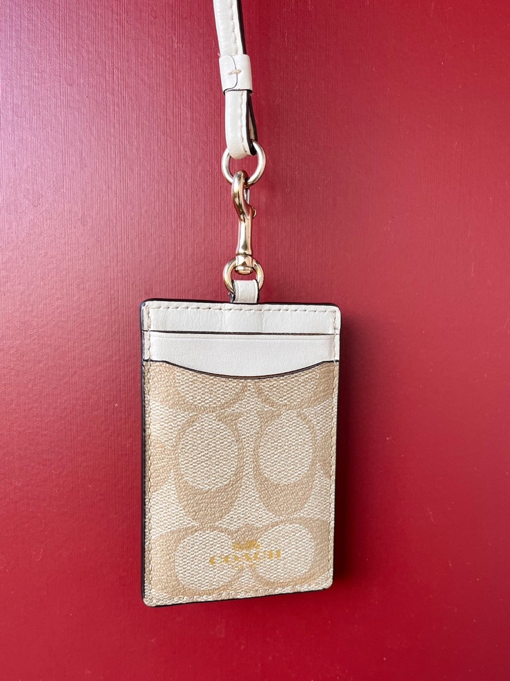 Coach ID Lanyard